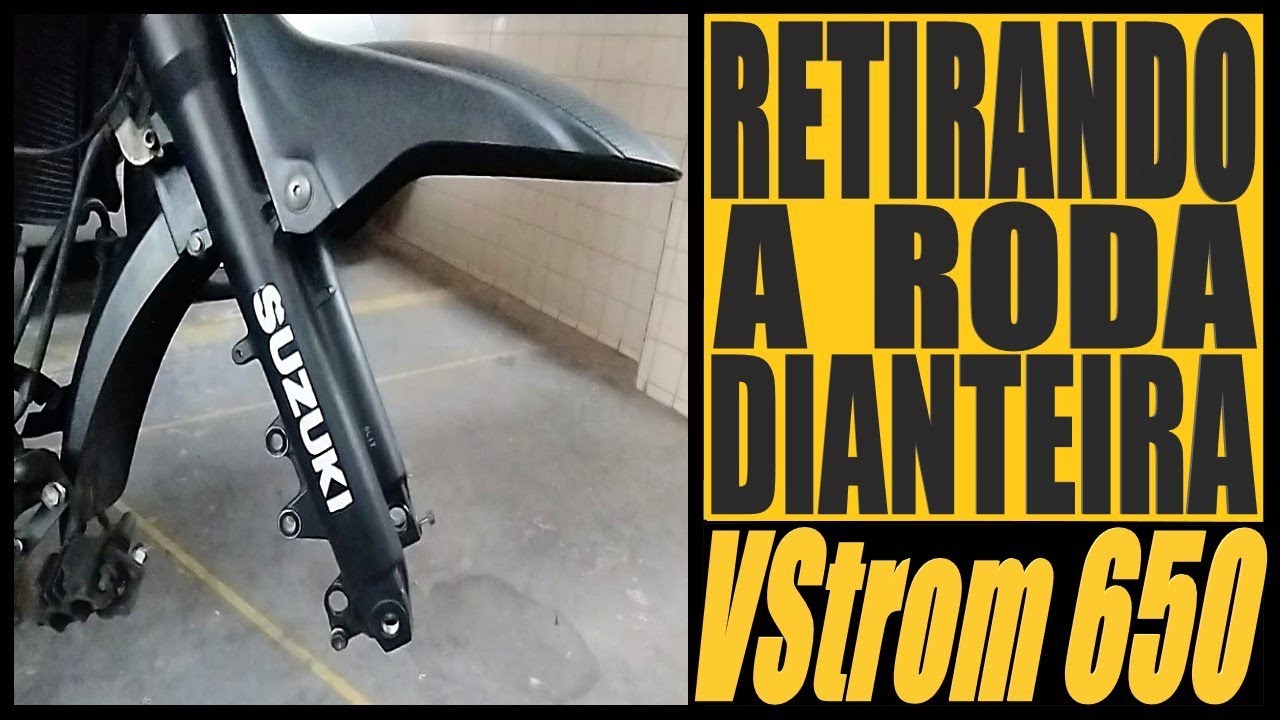 COMO TIRAR A RODA DIANTEIRA DA MOTO