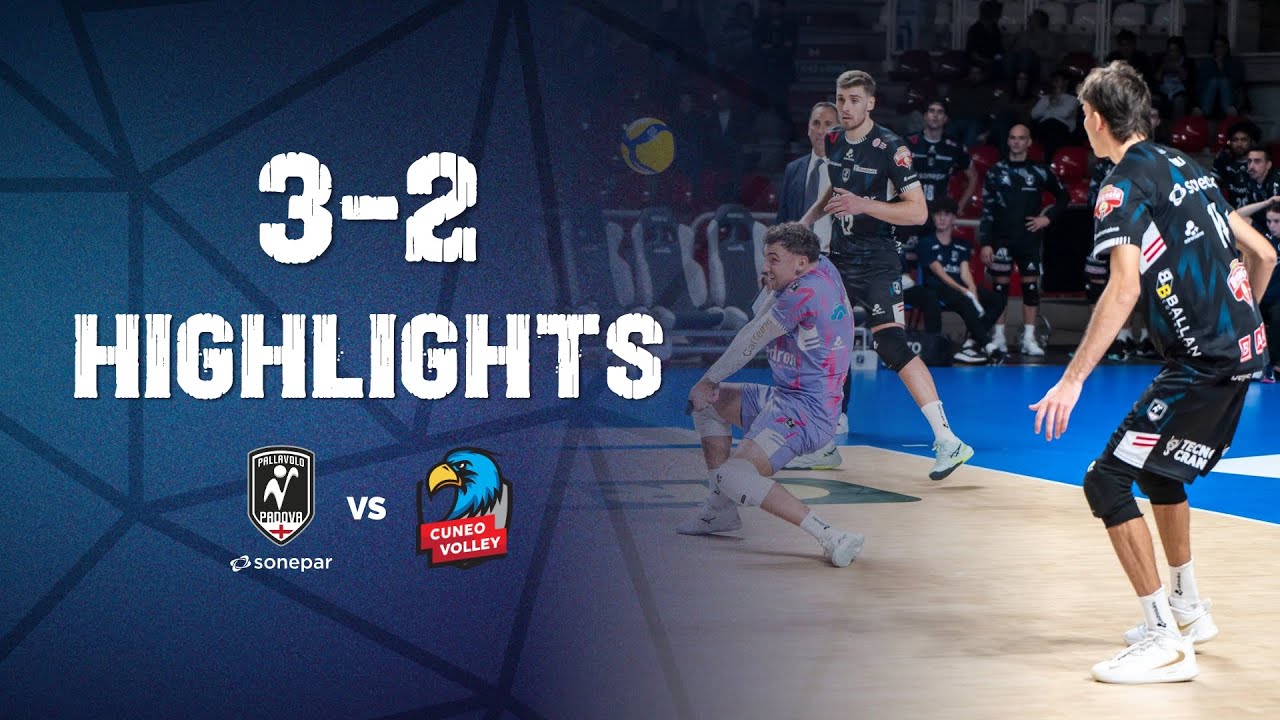 Highlights Sonepar Padova - MA Acqua S.Bernardo Cuneo | 20 ottobre 2025