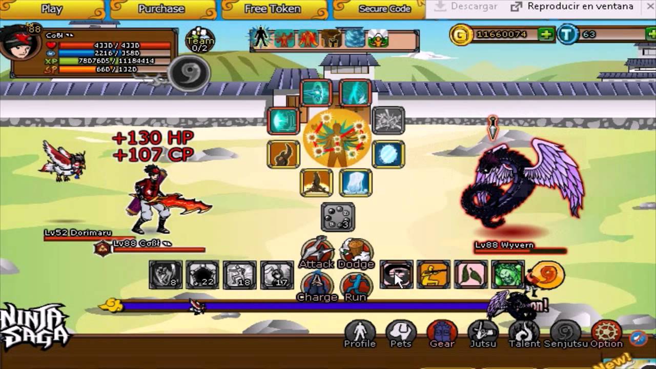 Crew System | Ninja saga - Espa&ntilde;ol