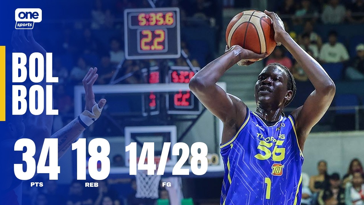 Bol Bol CONTINUES TO DOMINATE for TNT! 💪 | PBA SEASON 50 COMMISSIONER&rsquo;S CUP | HIGHLIGHTS