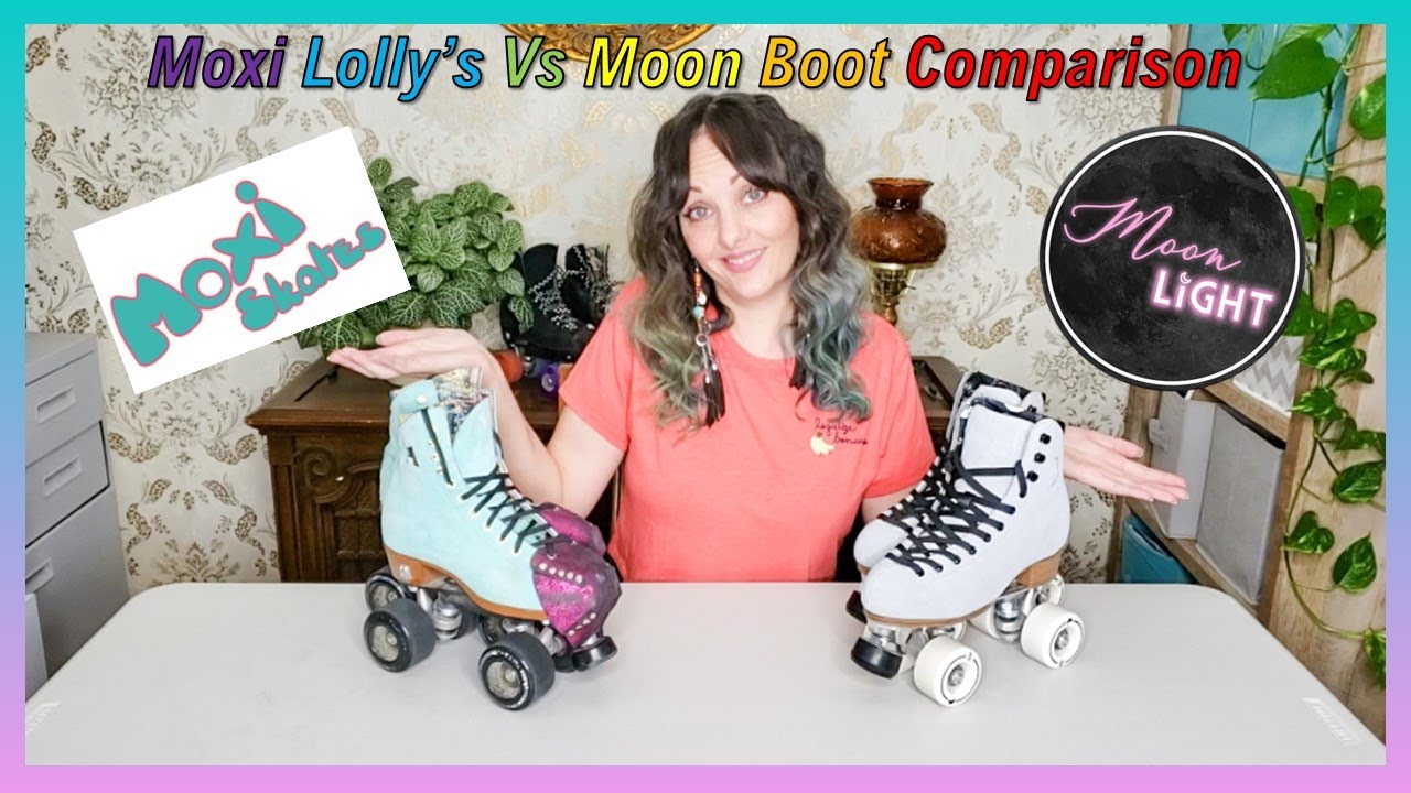 Moxi Lolly's vs Moonlight Roller Moon Boot Roller Skates Comparison & Review