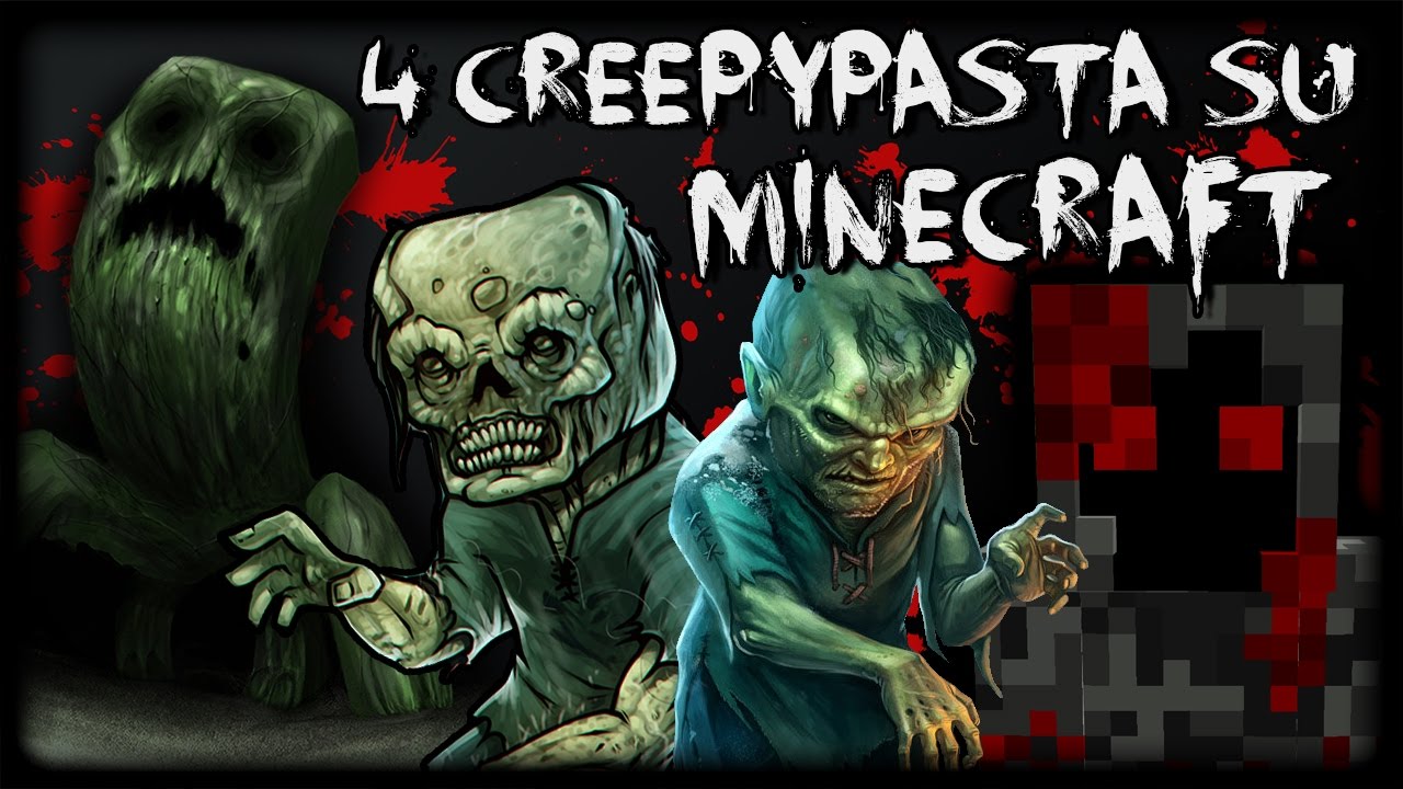 4 Creepypasta che forse non sai su MINECRAFT w/ Matteofire97 e Re di Pixel