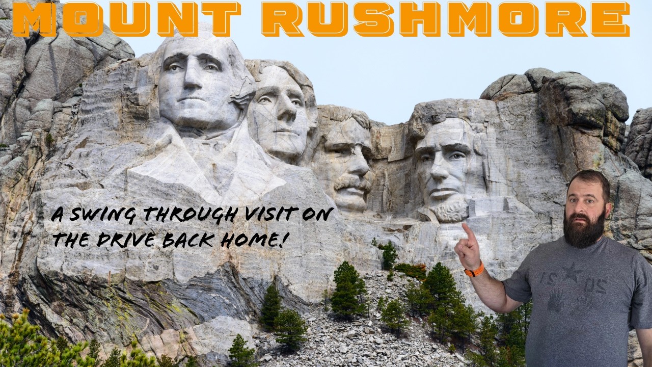 HEADED BACK HOME WITH A MOUNT RUSHMORE SWING THRU