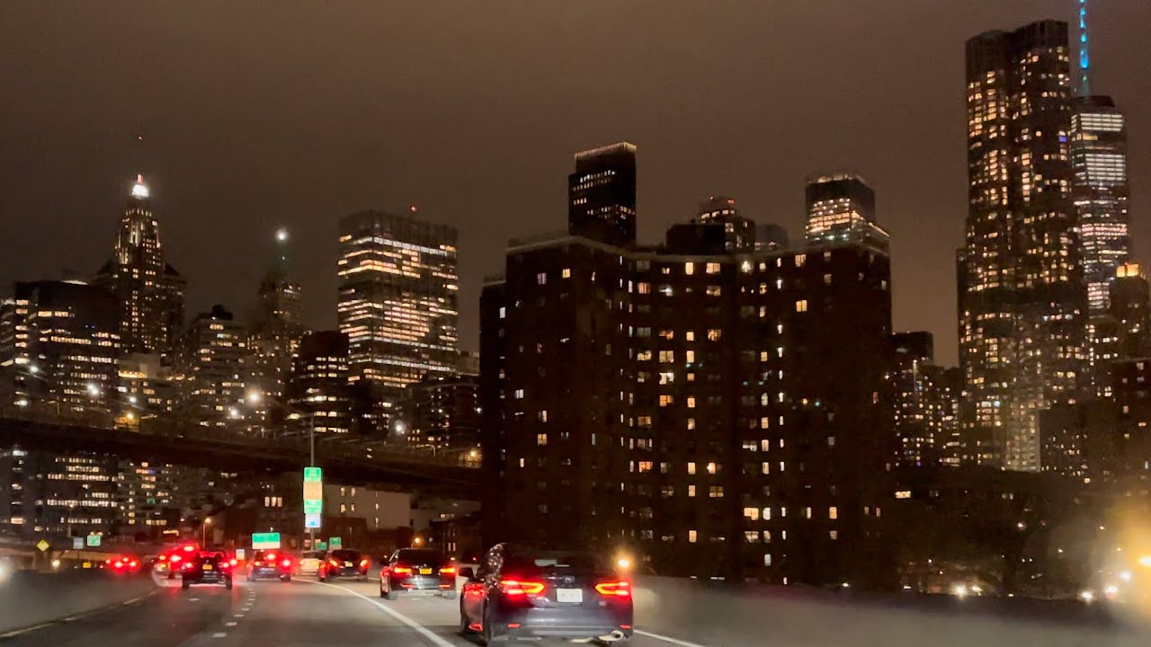 Brooklyn 4K Night Drive