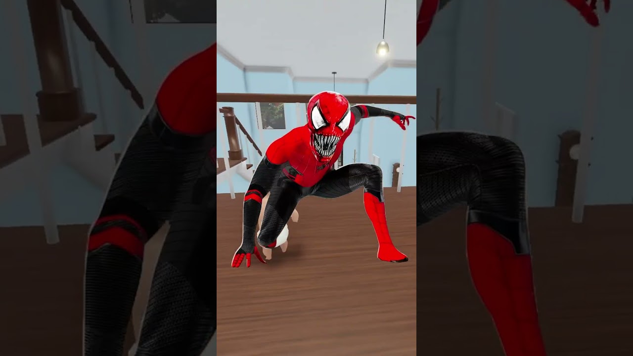 CLICK Baby FLOODS SPIDERMAN'S HOUSE! 4
