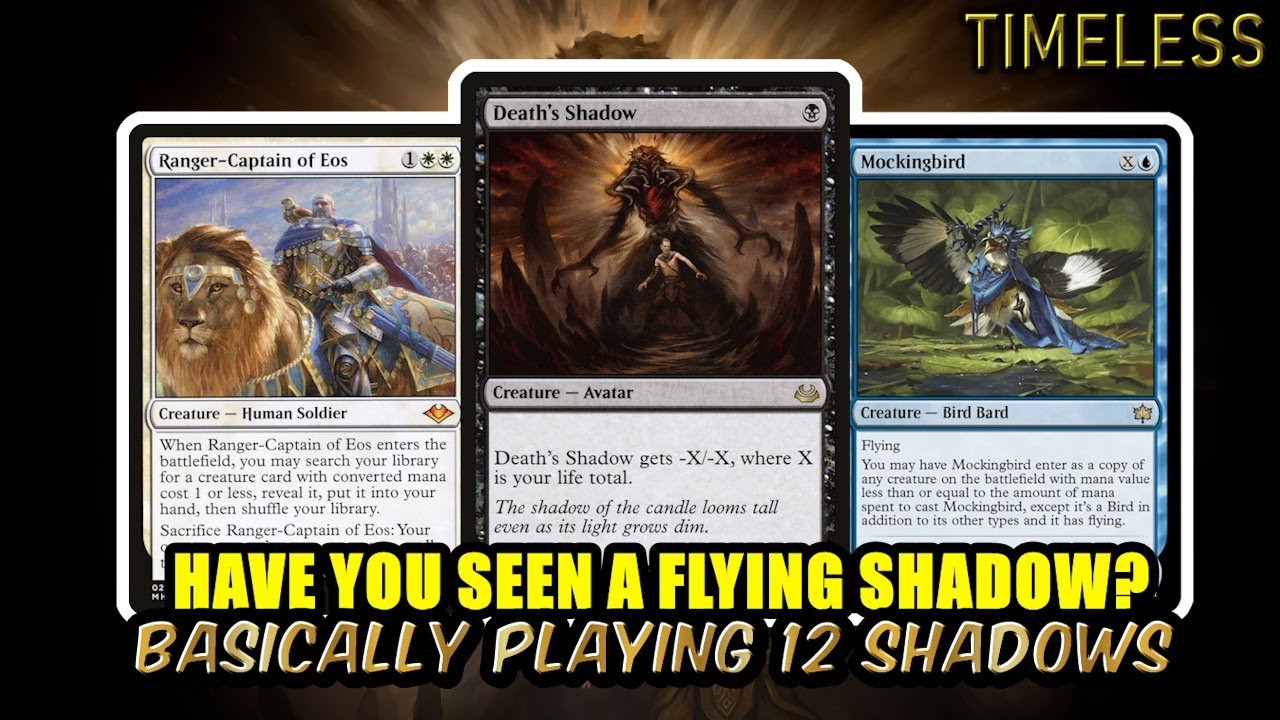 Heard of Flying Death's Shadow?! Esper Shadow | Timeless BO3 Ranked | MTG Arena