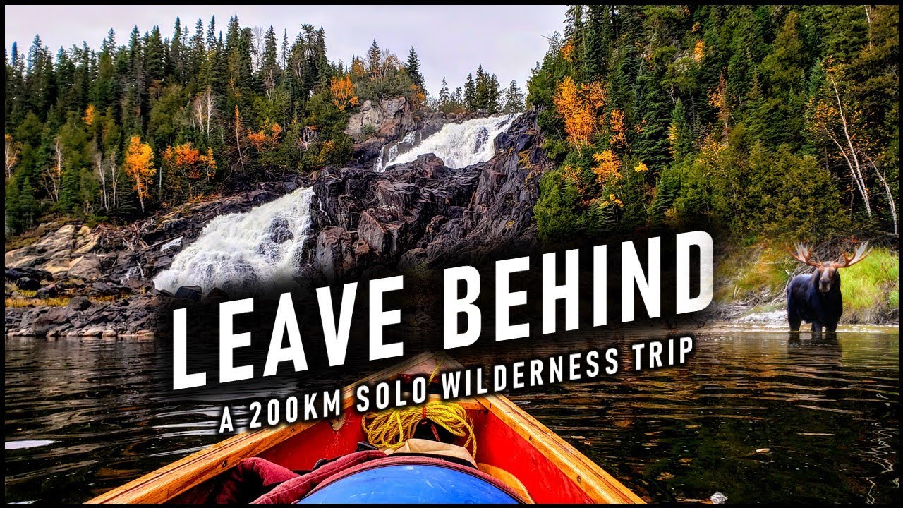 A Powerful 200km Solo Wilderness Trip - Wildlife, Fishing, Fall Colours, and the Chill of Autumn