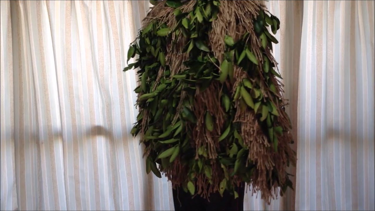 ギリースーツを作ってみた！Make ghillie suit