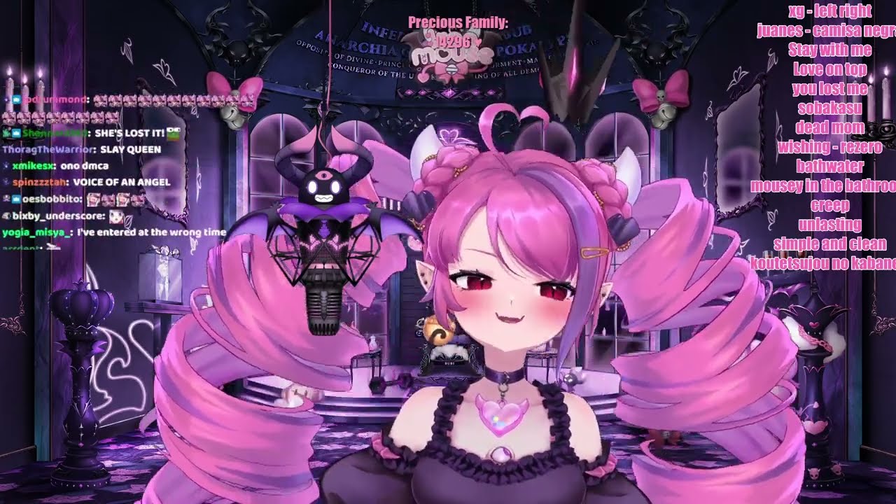 Ironmouse sings Shakira - Ojos As&iacute; *Chat was blown away*