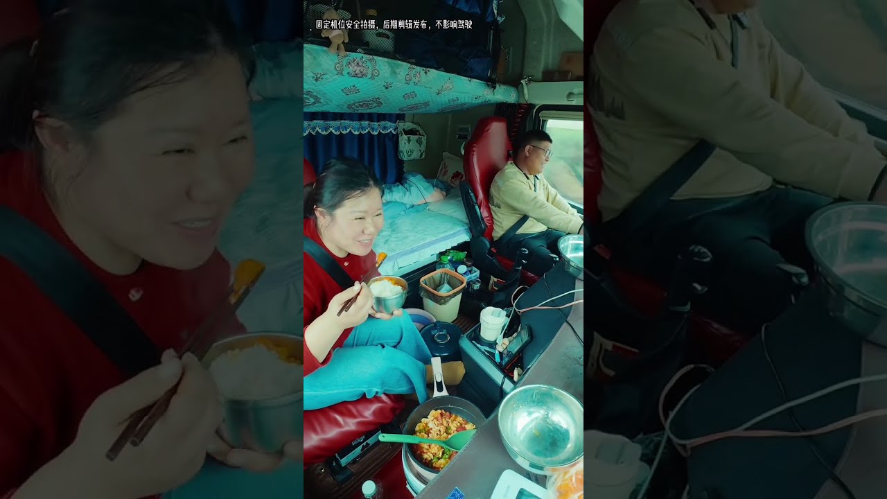 Một ngày làm việc của vợ chồng tài xế | A vlog about a day in the life of a driver couple #trucker