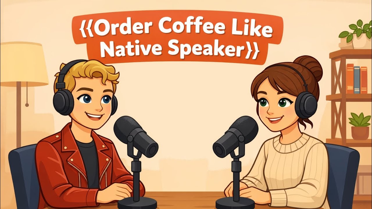 Order Coffee and Food Like a Native Speaker | English Conversation Practice