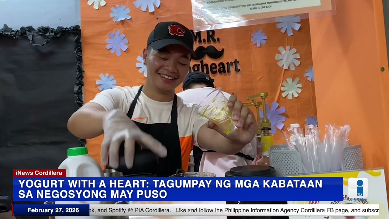 #PIANews | Yogurt with a heart: Tagumpay ng mga kabataan sa negosyong may puso
