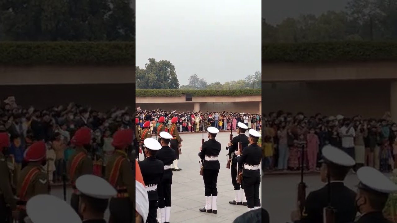 Retreat Ceremony of National War Memorial New Delhi