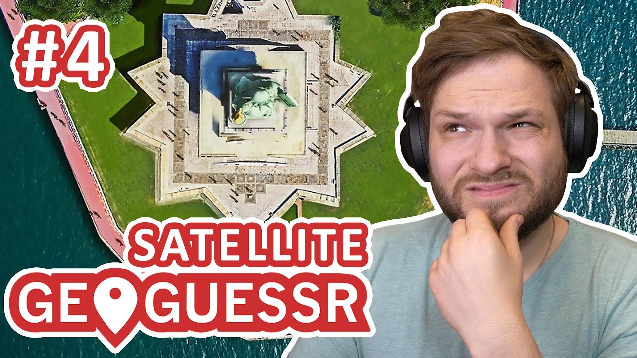 Guessing FAMOUS PLACES from above - GeoGuessr Satellite View PLAY-ALONG #4