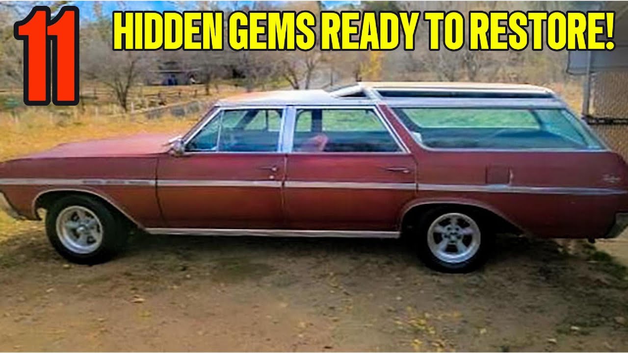 11 Hidden Classic Car Gems Ready for Restoration!