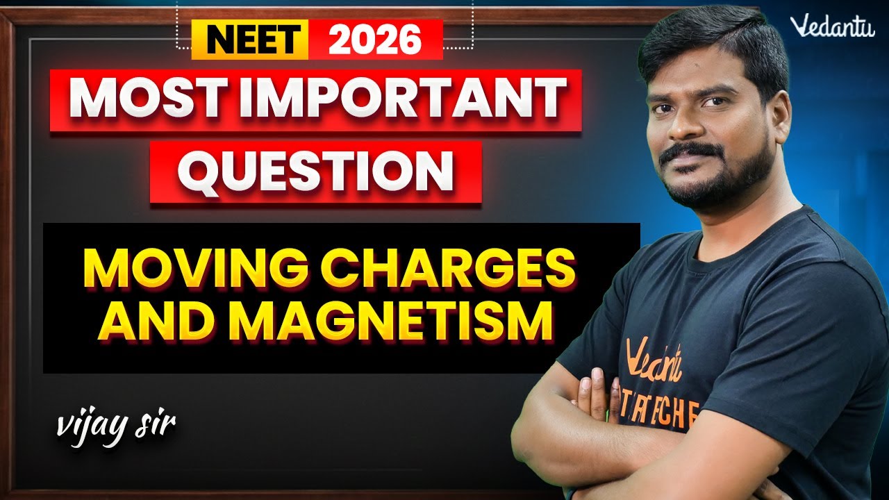 Moving Charges & Magnetism: Most Important Questions | NEET 2026 Physics
