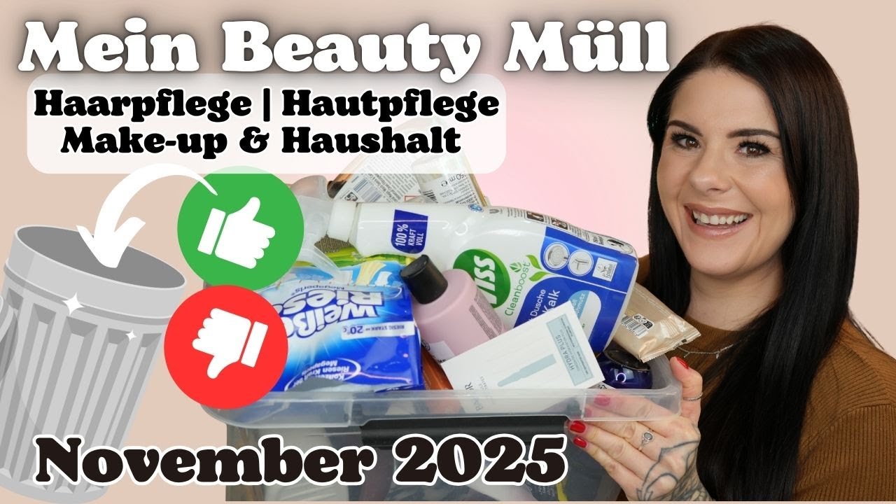 Das habe ich AUFGEBRAUCHT 🗑️♻️ im November 2025 | Hautpflege | Haarpflege | Make-up & Haushalt