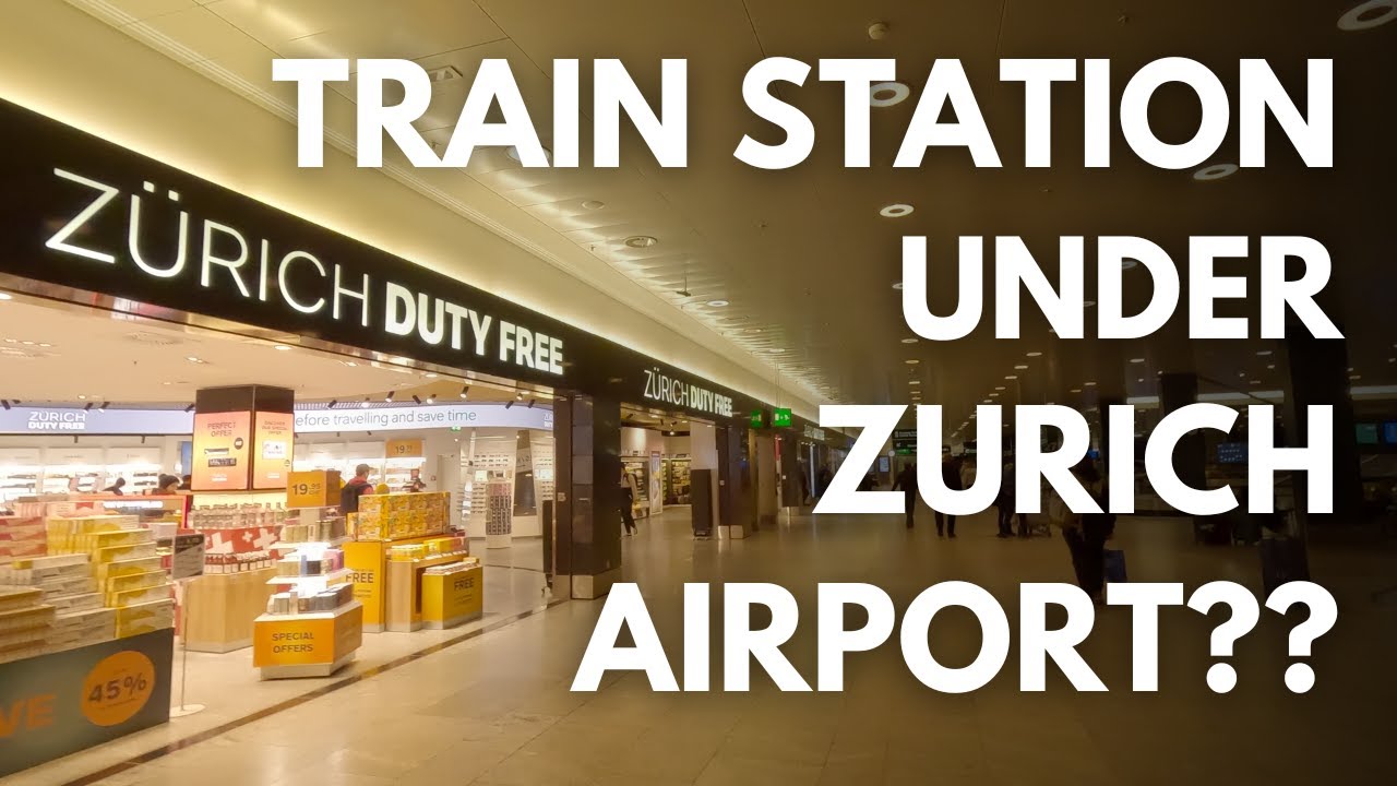 Unlock Zurich Airport : Guided Walking Tour!
