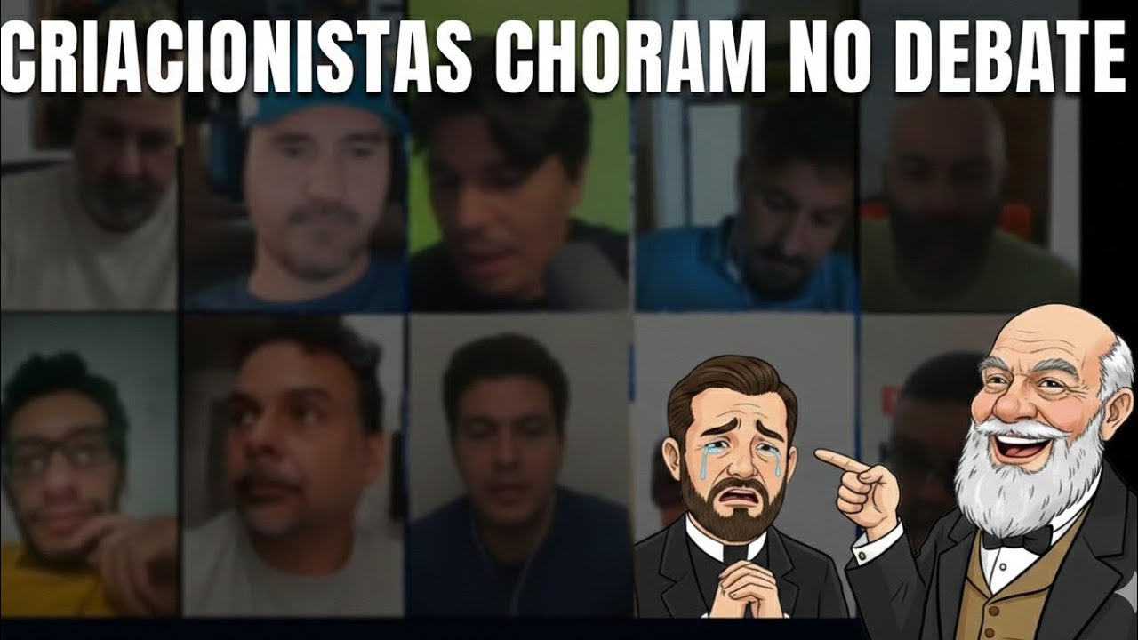Subi na live dos criacionistas, vejam o desespero 🤣🤣