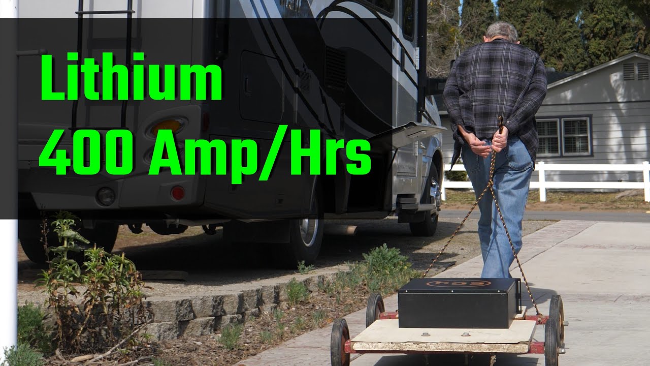 How to Install Lithium Batteries in an RV the hard way
