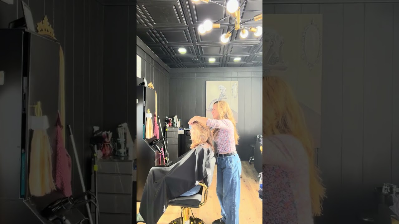 Just another day as a hairstylist 