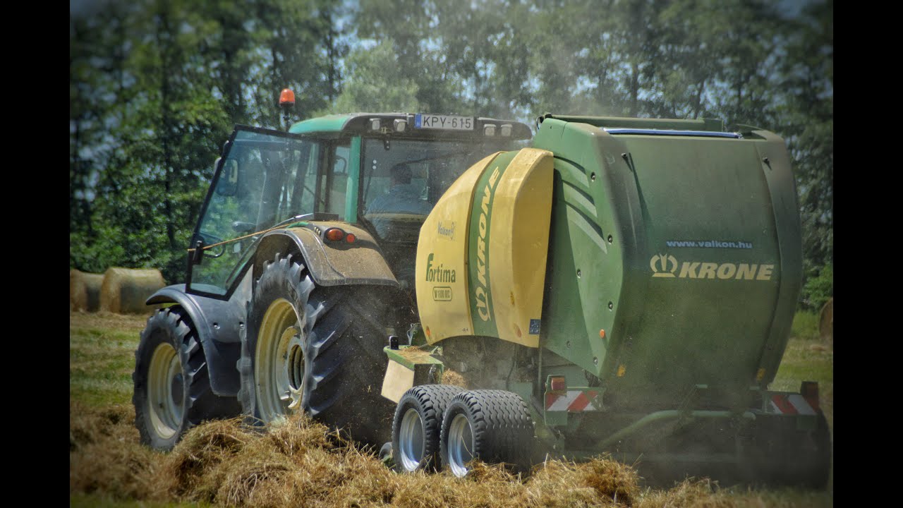 VALTRA T191 + Krone Fortima V 1800 MC