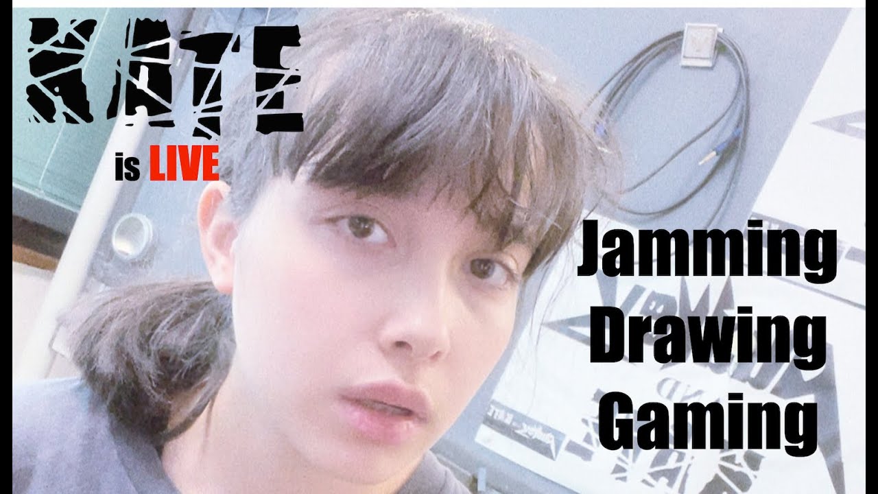 Part 02 - 01/16/2026 Kate Jamming (dj + bass) Digital Drawing and Dead Rising!! デジタルお絵かきとジャム（djとベース）