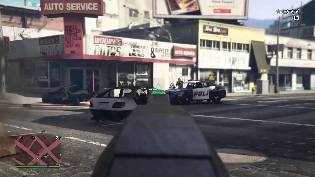 Gta V Railgun i Paralizator