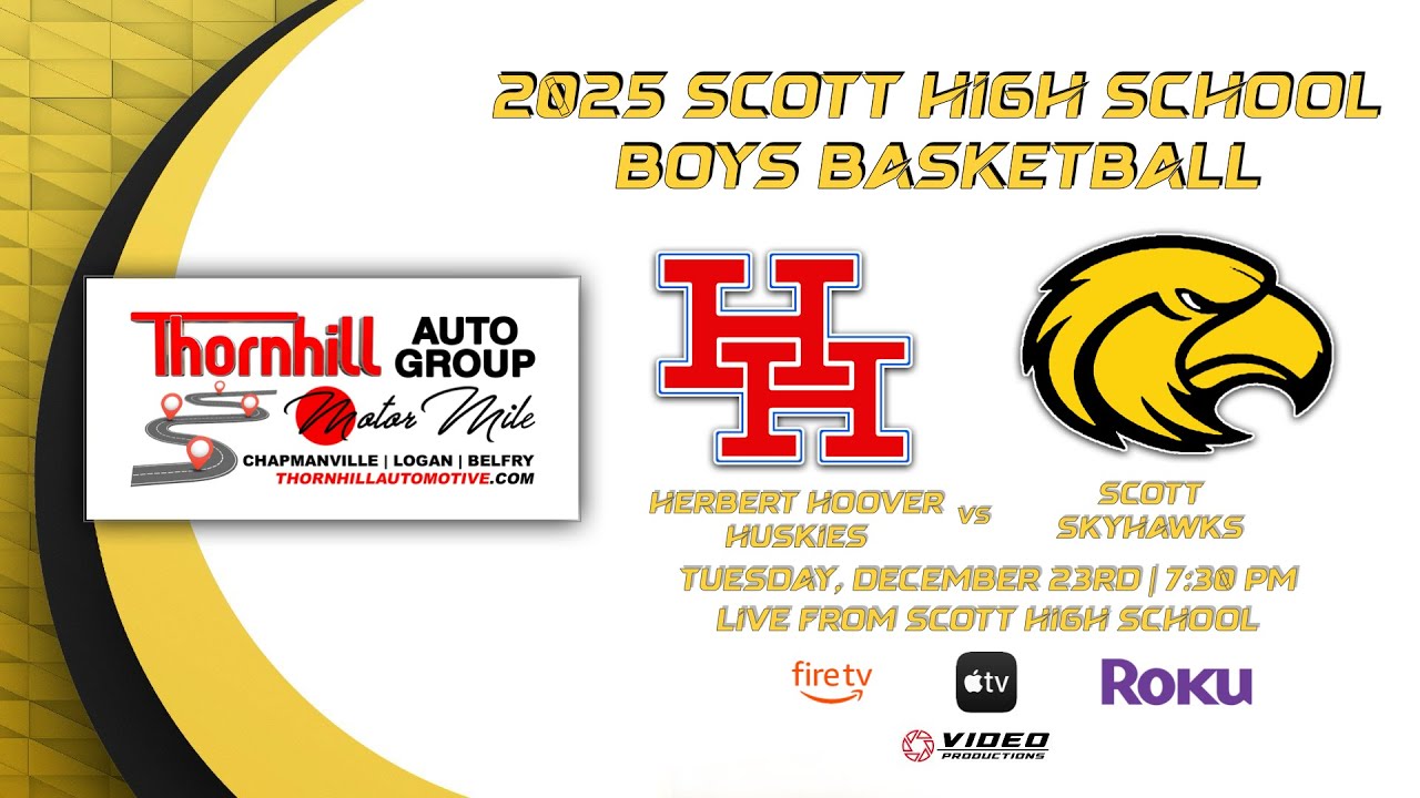 HERBERT HOOVER HUSKIES VS. SCOTT SKYHAWKS | 2025-26 HIGH SCHOOL BASKETBALL