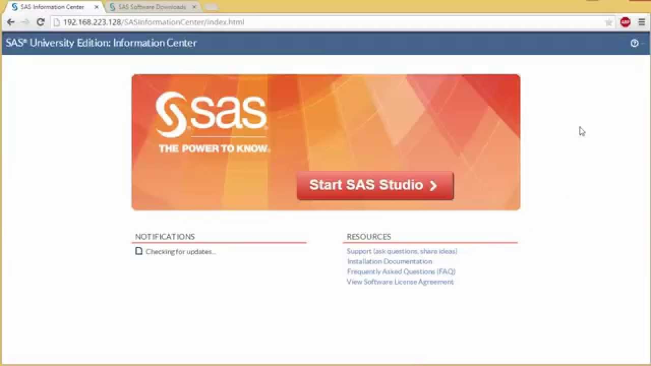 How to Install and Set Up SAS University Edition
