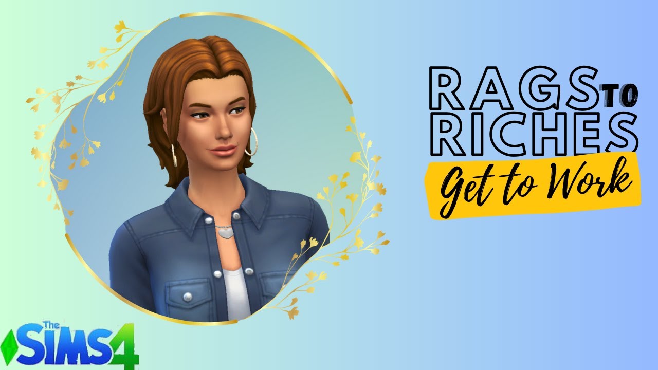 The Sims 4 Rags to Riches - Get To Work Episode 02 [No Commentary]