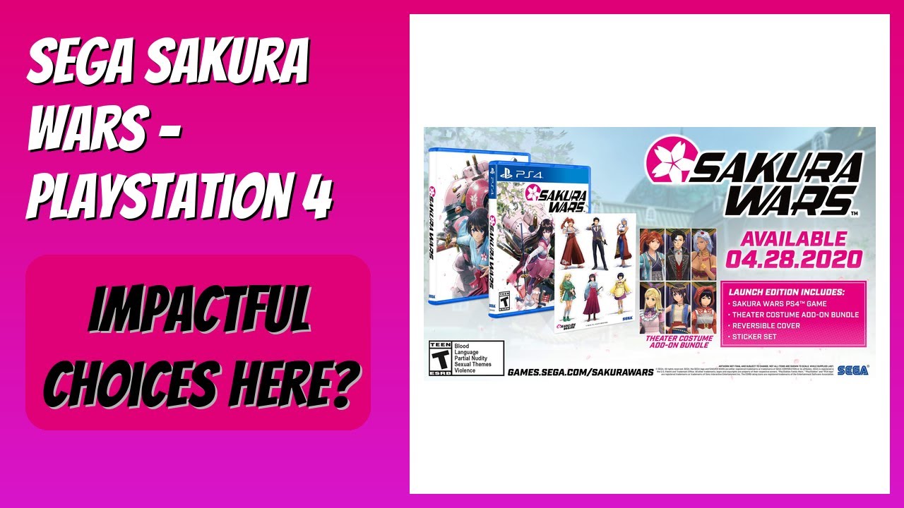 REVIEW (2026): SEGA Sakura Wars - PlayStation 4. Features