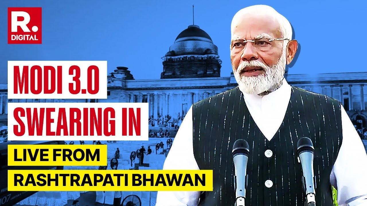 Modi Cabinet Swearing-In LIVE From Rashtrapati Bhawan | NDA Ministers Take Oath | PM Modi