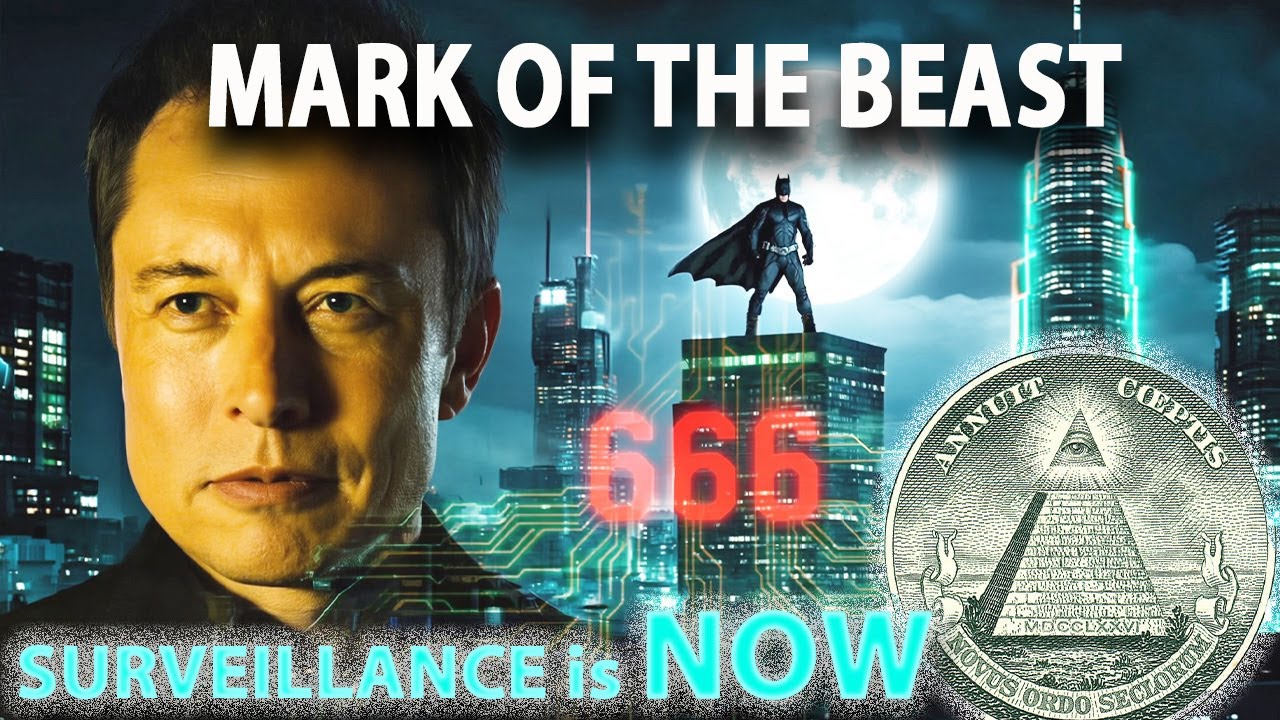 The All-Seeing Eye of the Mark of the Beast, Musk, and Batman the Dark Knight