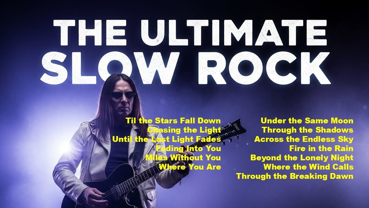 Greatest Slow Rock Love Songs | Top 20 Ballads That Tear Your Soul Apart