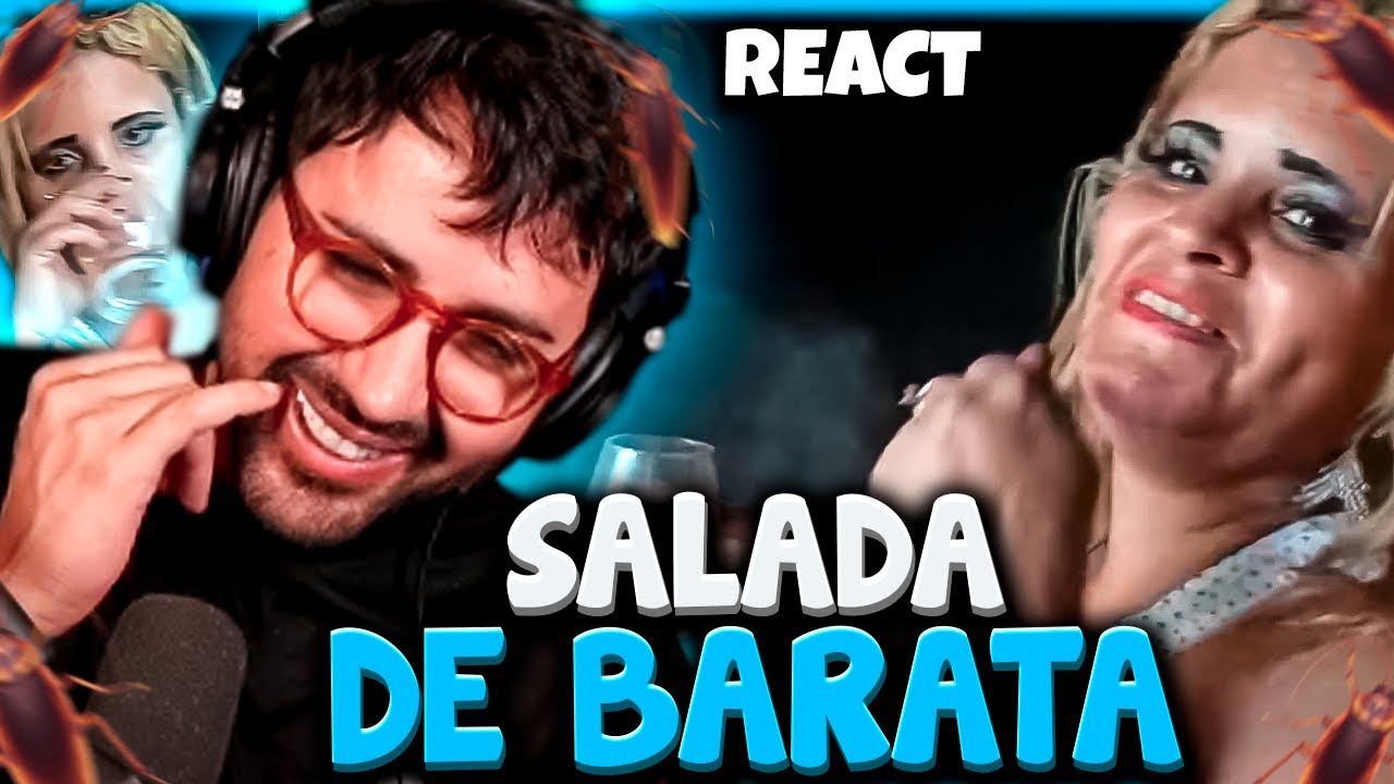 PREPARANDO UMA SALADINHA DE BARATA 😋 | REACT - Samira Close