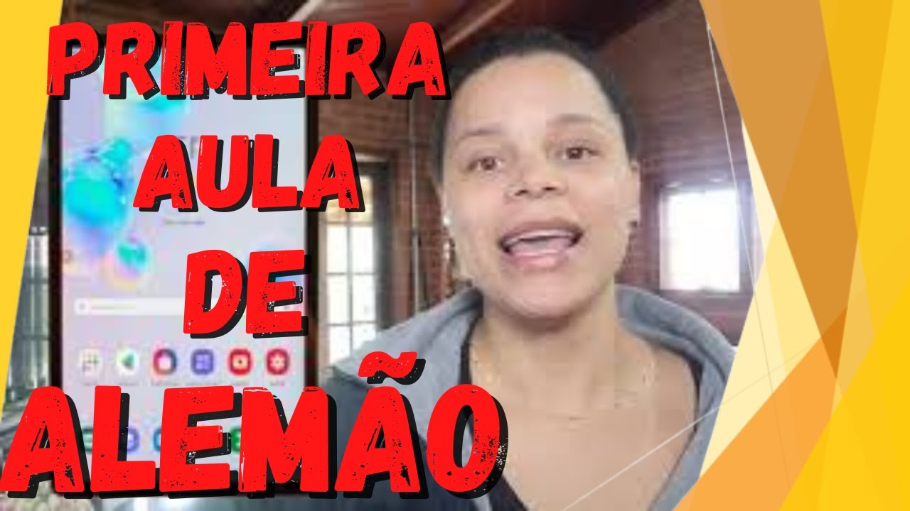 PRIMEIRA AULA DE ALEMÃO / Como se organizar!!!