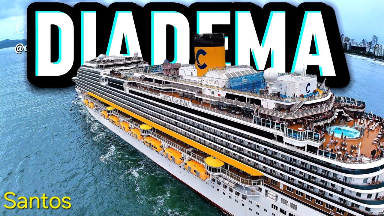 COSTA DIADEMA navio  cruzeiro  Brasil viagem  @cruzeiros2026  2025  ship google drone