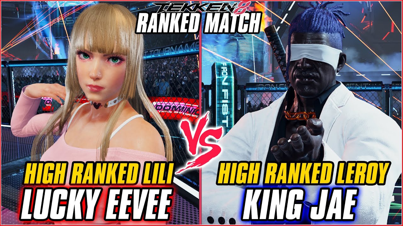 TEKKEN 8 ▰ LUCKY EEVEE (Lili) vs KINGJAE (Leroy) ▰ T8 RANKED GAMEPLAY