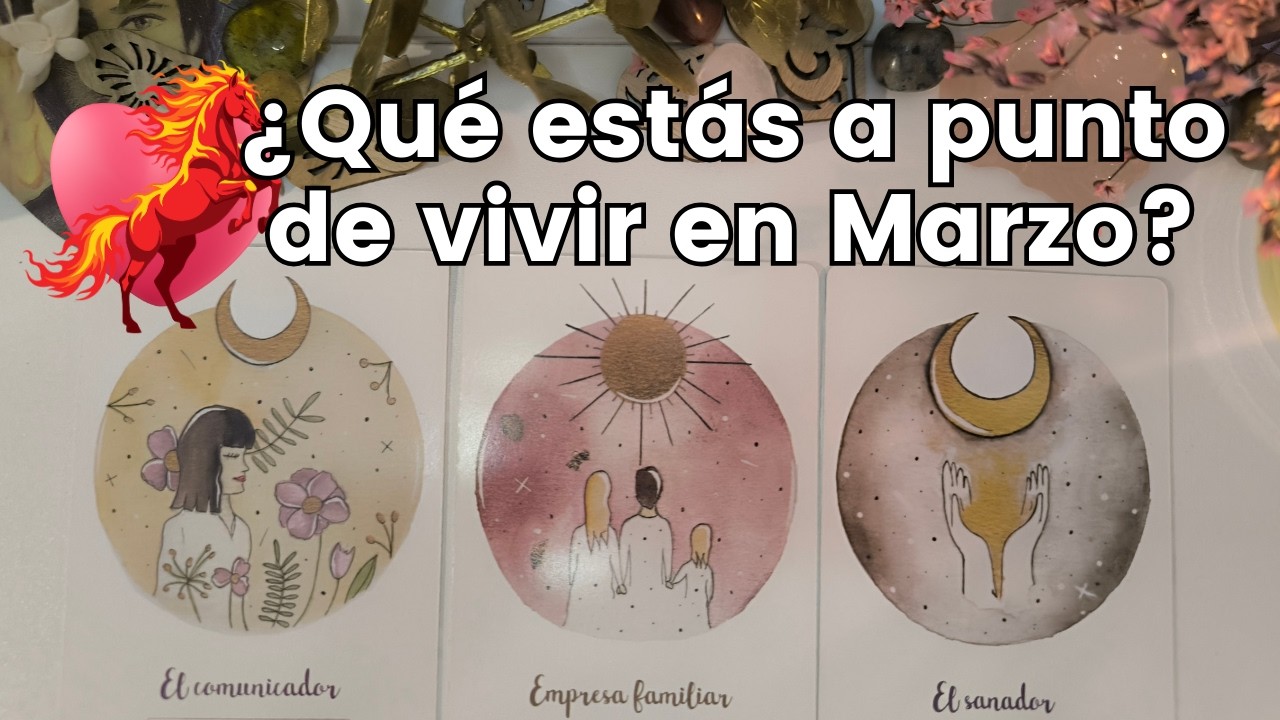 MARZO: ¿Qué estás a punto de vivir por Amor?💕 Pick a Card Tarot #tarothoy