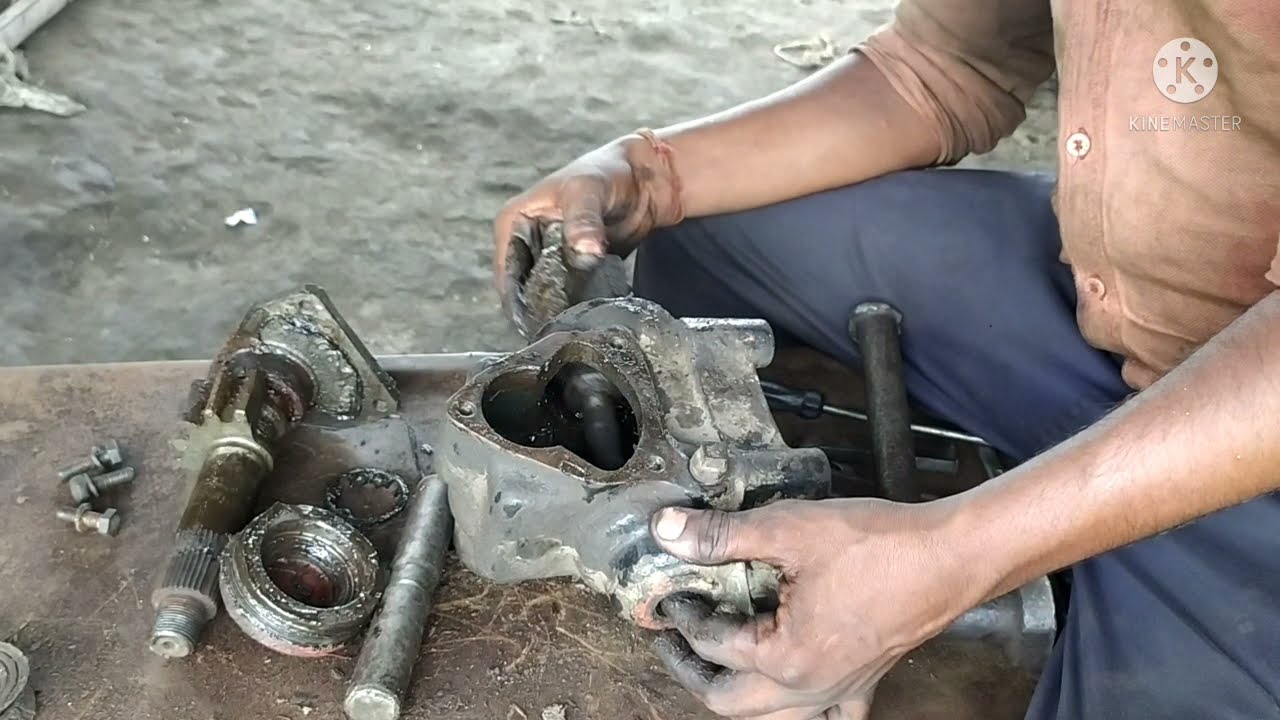Bolero ka Steering || Steering box repairing ||@dhanbadsorum