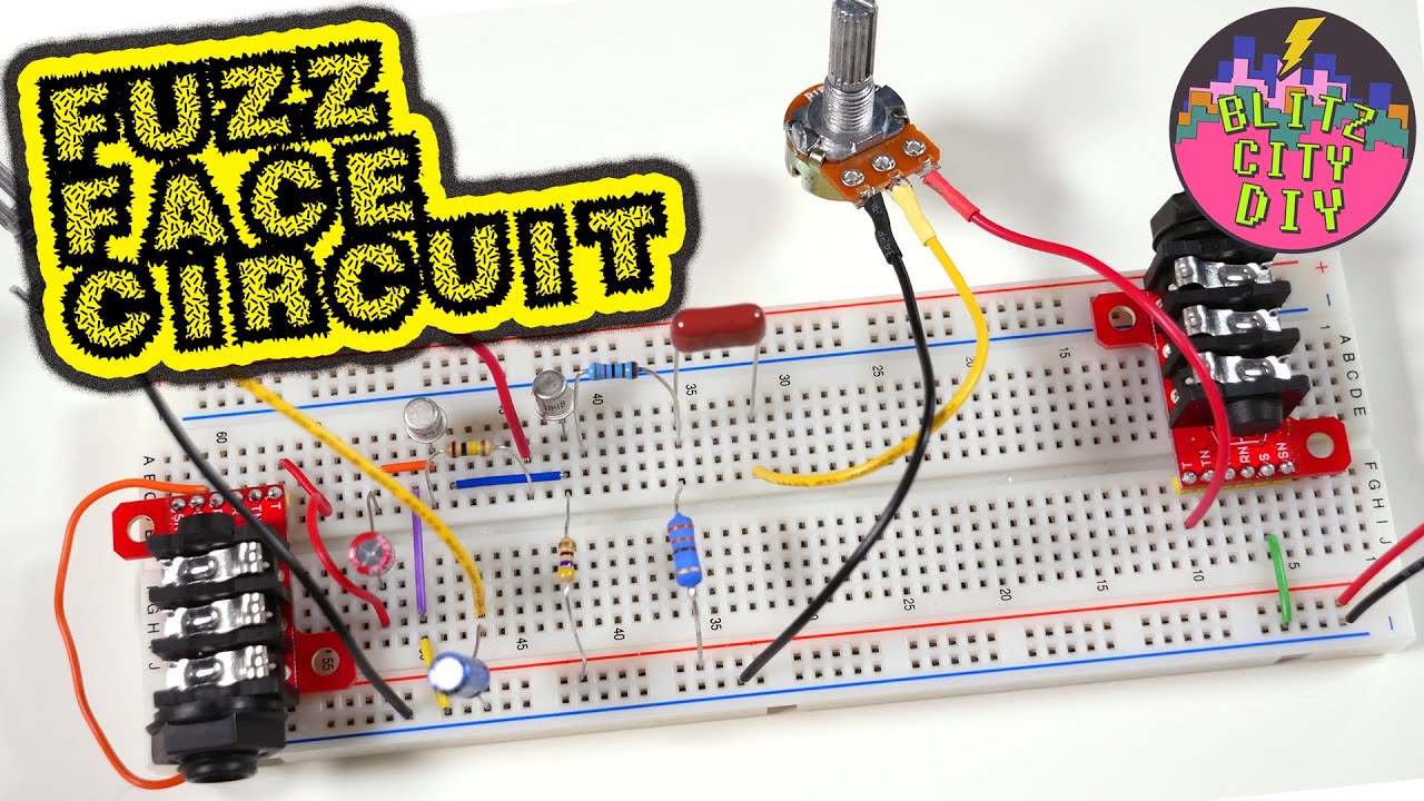I Breadboarded a Fuzz Face Circuit