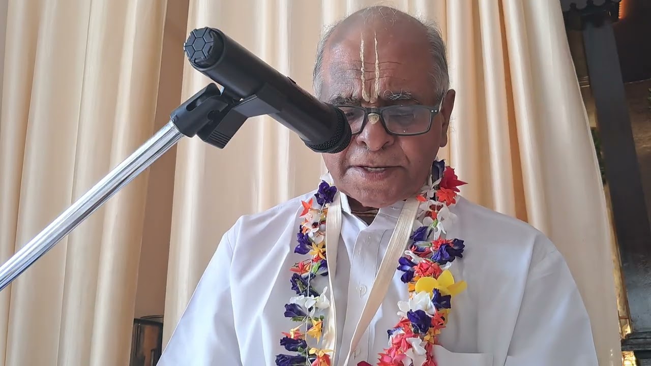 ഹരേ കൃഷ്ണ 🙏🙏🙏 H. G. VeerKrishna Prabhuji class കുന്തി സ്തുതി & ശിവ മഹാത മ്യം. 