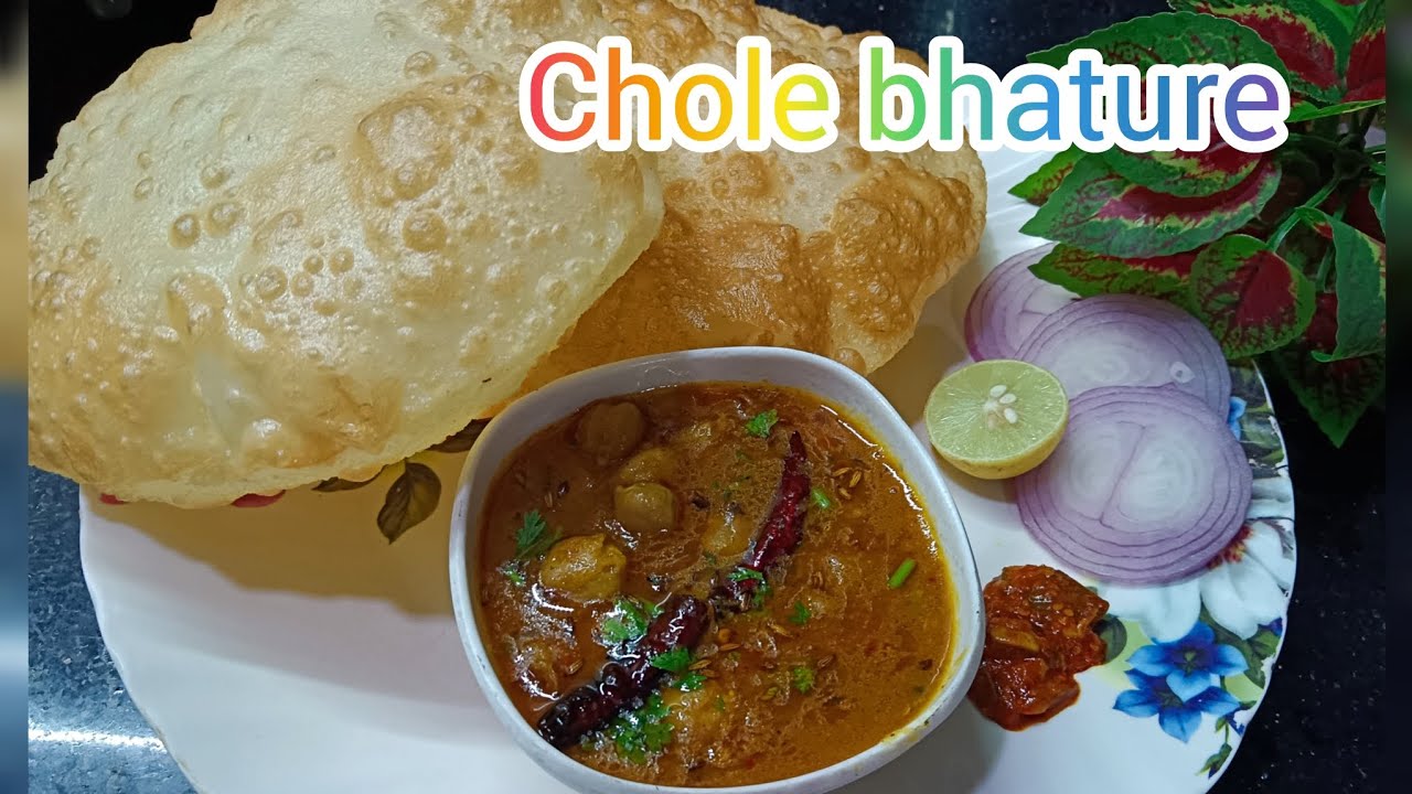 #Chatpate chole bhature# yummy 😋😋😋