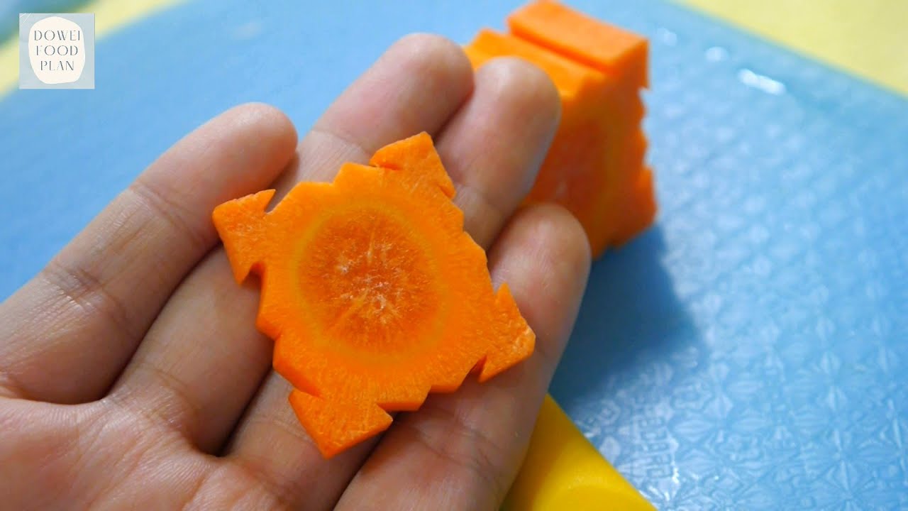 中餐丙級｜四方形 紅蘿蔔 水花片一點都不難 ❅