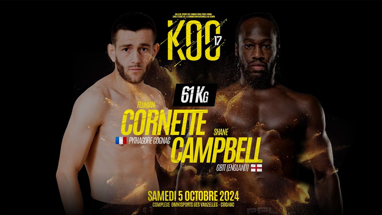 Shane CAMPBELL vs Florian CORNETTE By 
