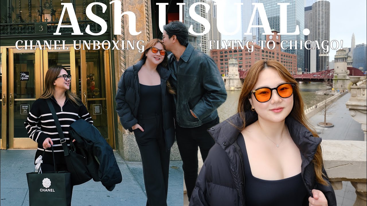 #AShUSUAL: РАСПАКОВКА CHANEL + ЛЕТ В ЧИКАГО! | ЭШЛИ САНДРИН