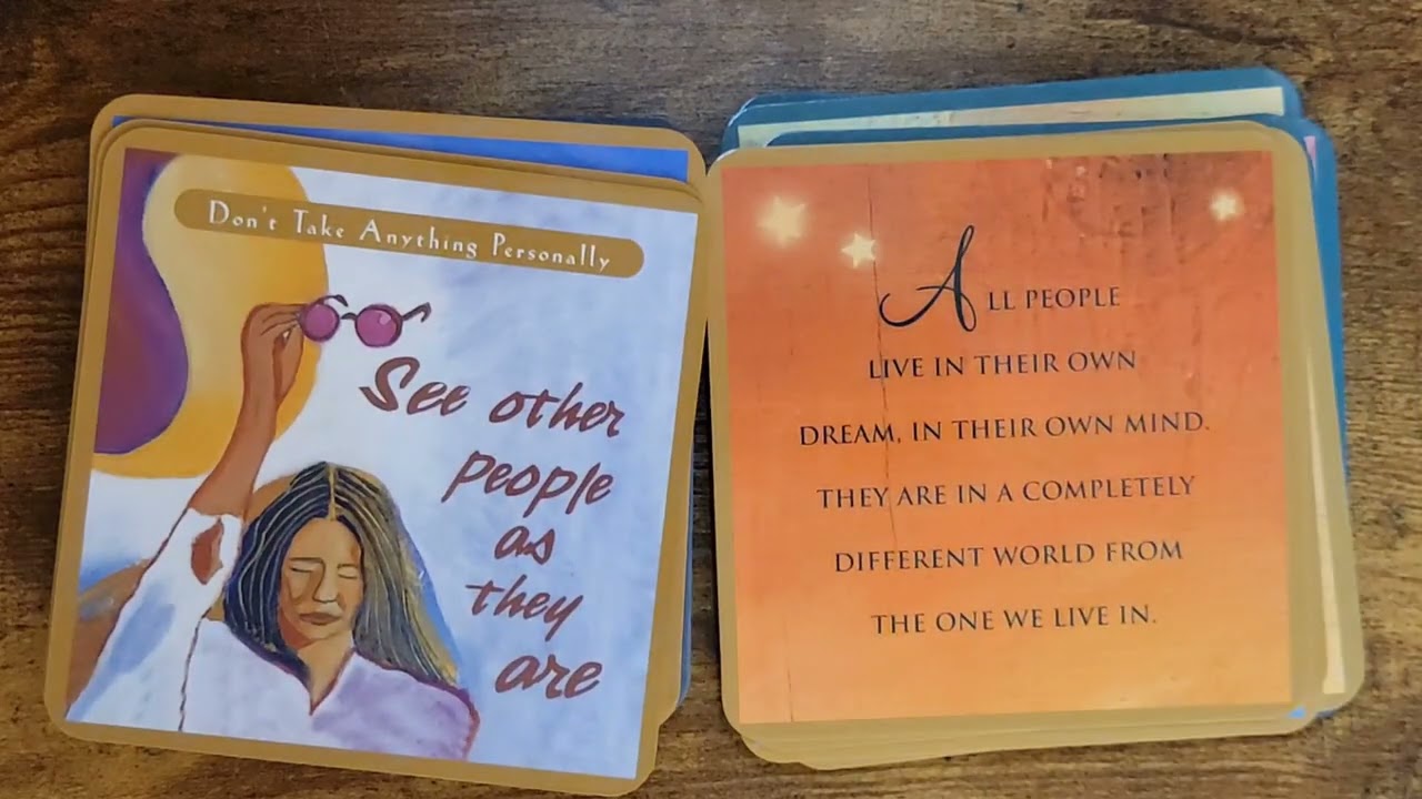 The Four Agreements by Don Miguel Ruiz  "Unboxing"