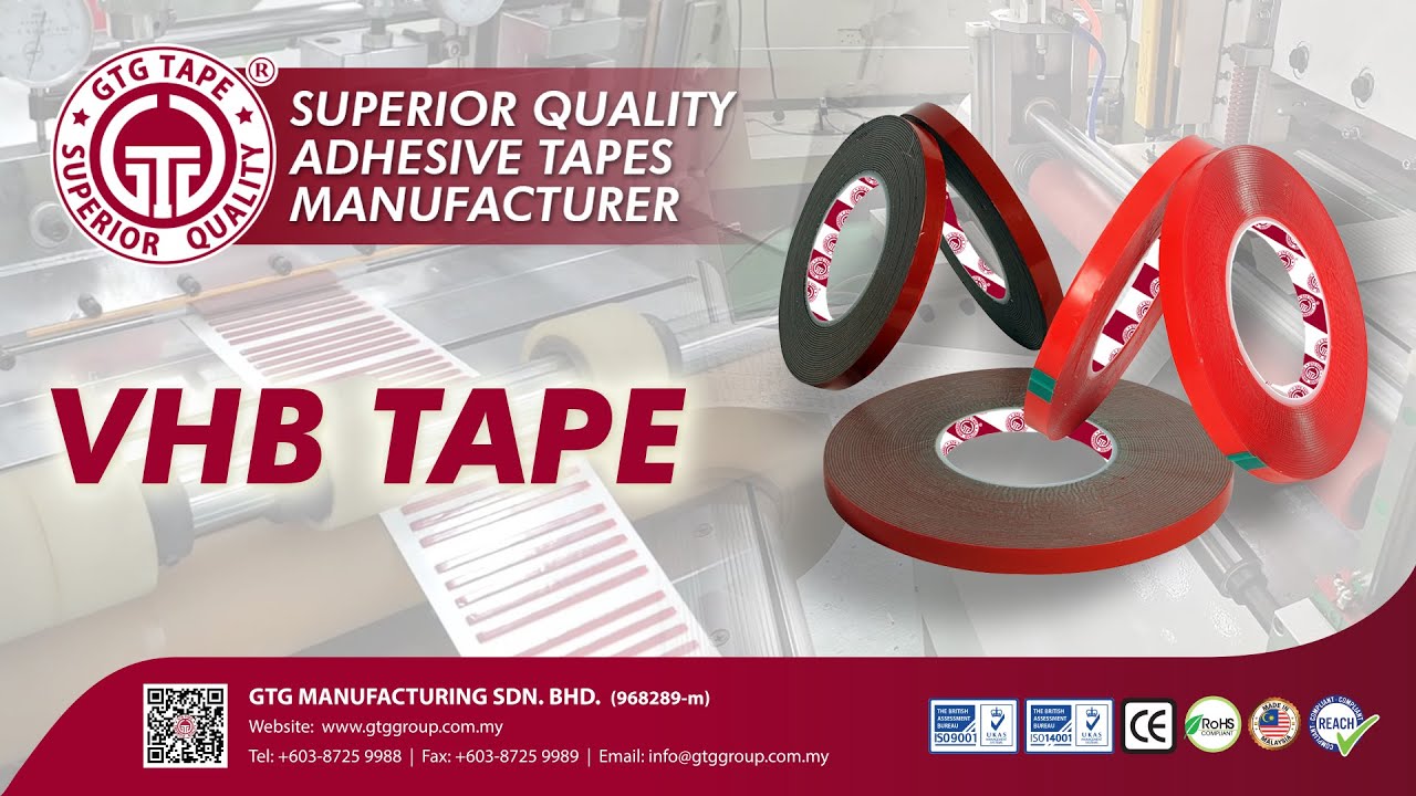 The Manufacturing Process of Double Sided Acrylic Foam Tape