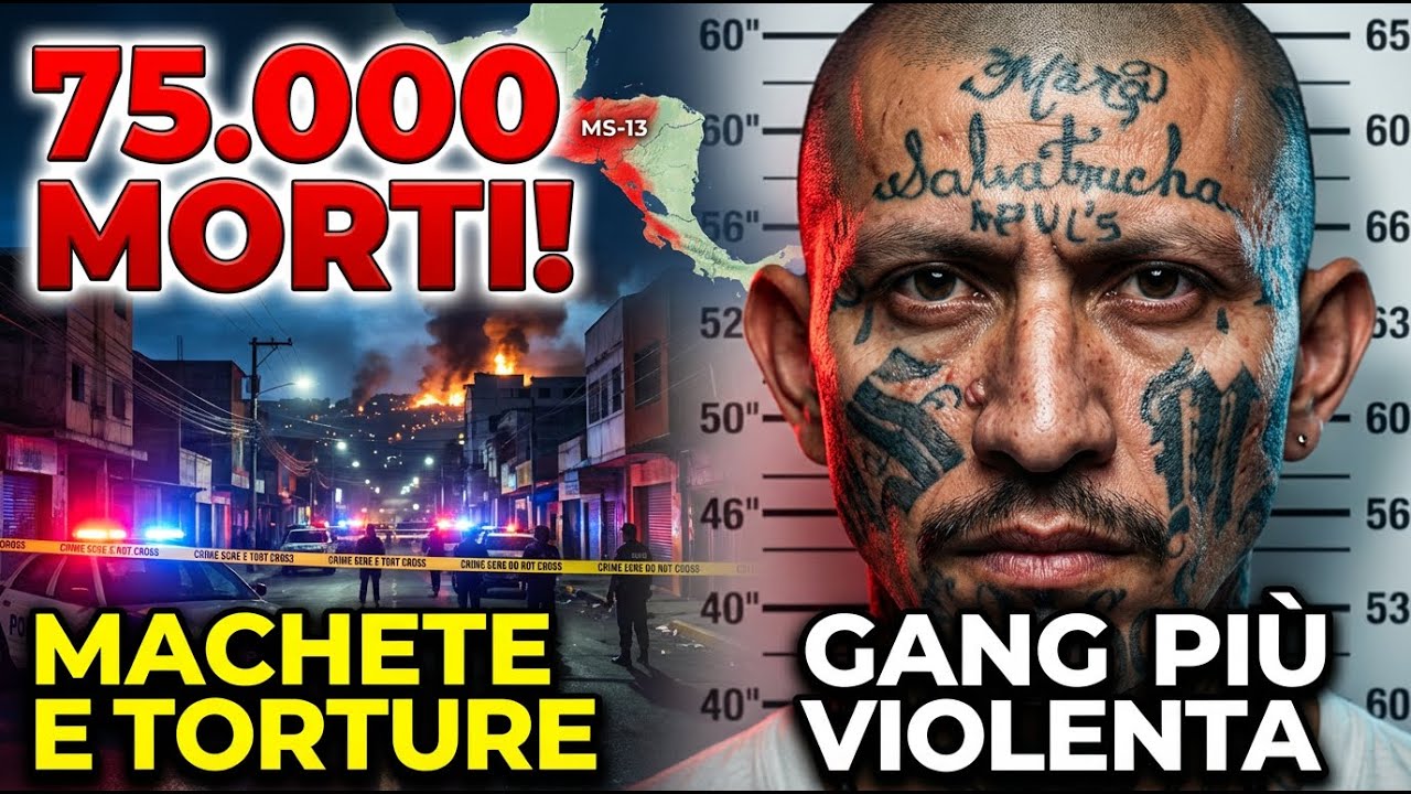 MS-13 LA BANDA PIÙ BRUTALE AL MONDO! TORTURE, STUPRI E CONTROLLO DI 8 PAESI